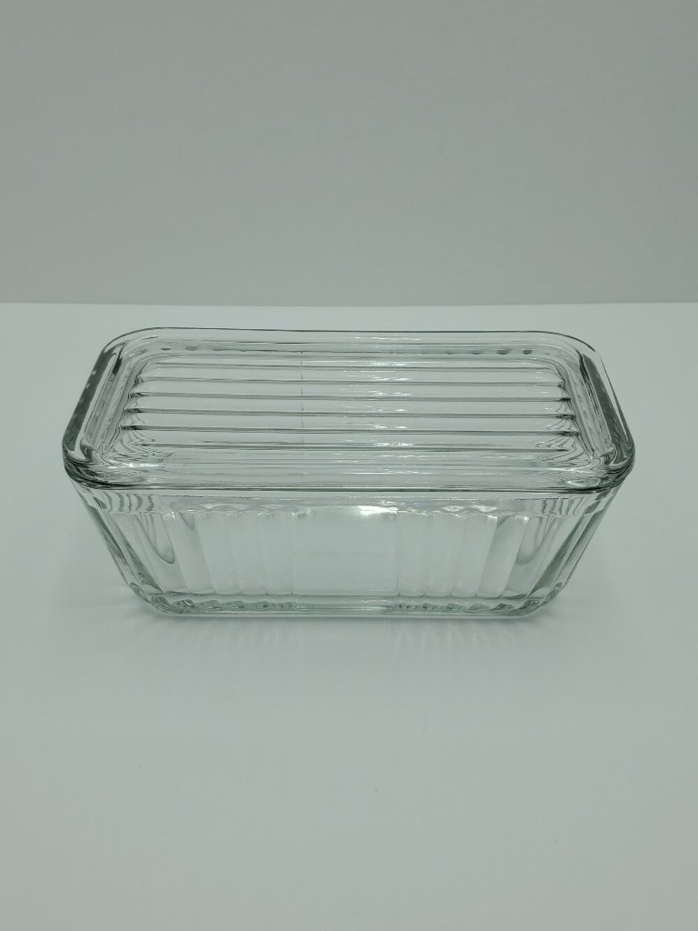 Anchor Hocking Bake 'N Keep Glass Refrigerator Jar & Lid Refrigerator Dish